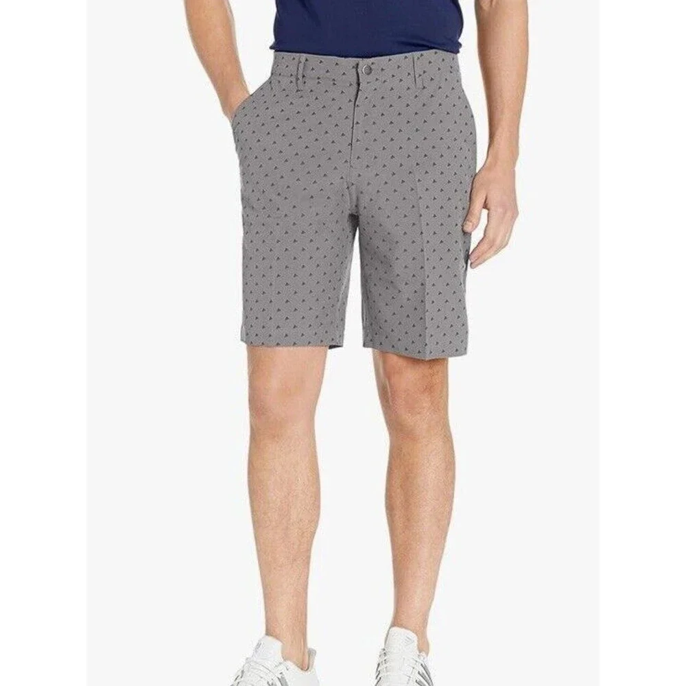 Adidas Ultimate365 Golf Shorts Men’s 38 Gray Stretch Performance NWT